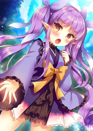 【非・微エロ】日曜日の紫髪美少女画像まとめ　その１２３
