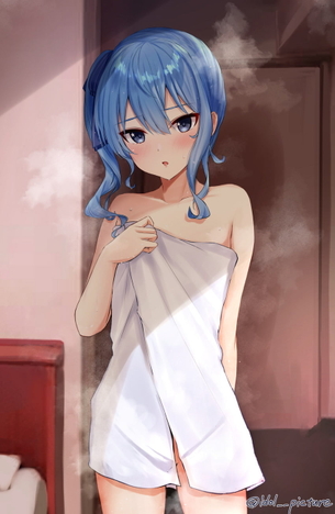 【非・微エロ】水曜日の青髪美少女画像まとめ　その１２３