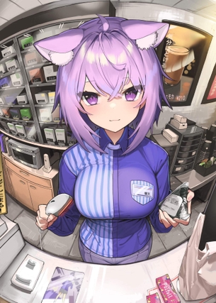 「ちょっと(可愛い店員さんに会いに)コンビニ行ってくる!!」