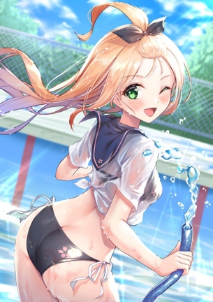 【非・微エロ】くるっと可愛い振り向き美少女画像まとめ　その９