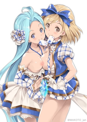 【グランブルーファンタジー】ルリアのイキ顔になってるドエロい抜ける画像