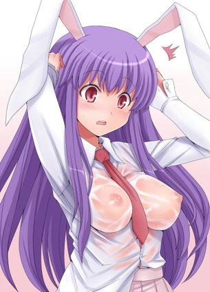 ノーブラ透け透けおっぱい女子！　その６