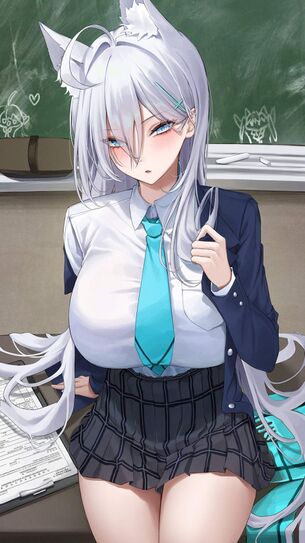 ブルーアーカイブのドエロい画像