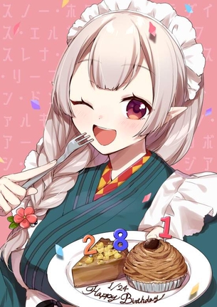 【バーチャルyoutuber】エルフのえるのオナネタにできる二次エロ画像