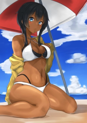 【37枚】褐色娘・日焼け娘