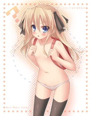 【虹画像】黒ニーソや黒ストッキングを履いた女の子の画像集 part26