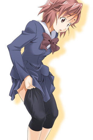 【虹画像】スカートの下にスパッツを履いてる女の子達の画像集 part4