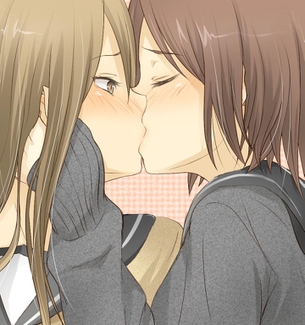 女の子同士でキスしてる虹画像くださいpart2