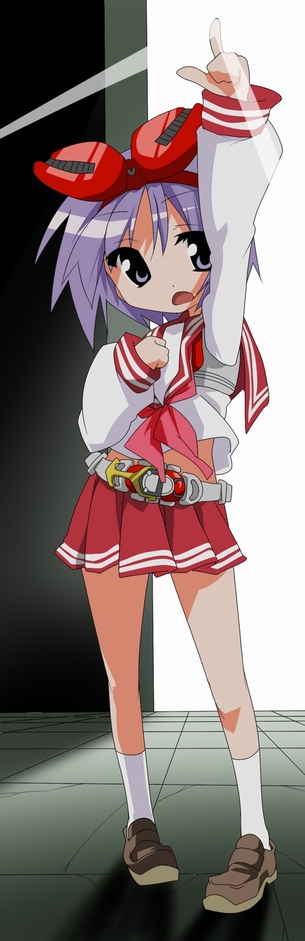 アニメキャラが仮面ライダーのベルトつけてる画像ください