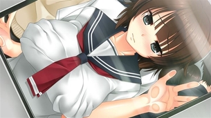 【痴漢】電車で声を出せずに痴漢にあってる女の子の二次元エロ画像＆イラスト Part04