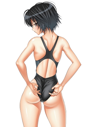【虹画像】スク水や競泳水着の女の子の画像集 part40