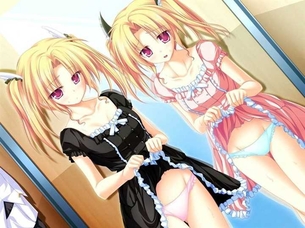 【たくし上げ】服をたくし上げて見せてくれる女の子の二次元エロ画像＆イラスト Part68