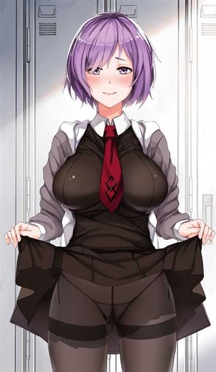 【たくし上げ】服をたくし上げて見せてくれる女の子の二次元エロ画像＆イラスト Part39