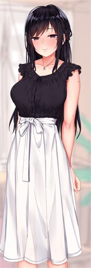 【黒髪】真面目そうな黒髪少女の二次元エロ画像＆イラスト Part15