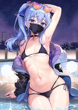 【二次】水着女子画像　その７０