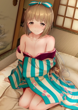 【二次】扇情的なはだけ、脱げかけエロ画像 Part６