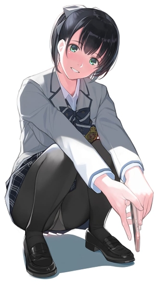 【二次元】パンチラ・モロパンしている美少女達のエロ画像 Part.7 50枚