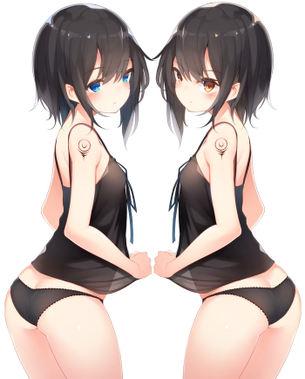 【二次】タンクトップ姿の女の子のエロ画像まとめ Part５