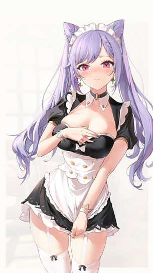 【二次元】メイド服姿の美少女達のエロ画像 Part.12 50枚