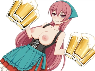 【2次】仕事のできるえっちな女子のエロ画像！！