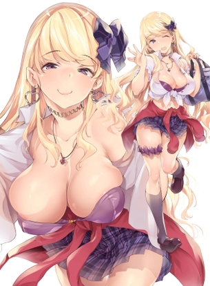 【二次元】派手目なギャル系女性のエロ画像 Part.8 50枚