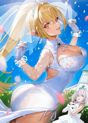 【二次】金髪、ブロンドヘアーの女の子のエロ画像 Part３９