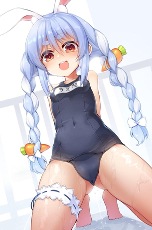 【スク水】貧乳女子が着てこそ魅力を最大限発揮するスクール水着画像