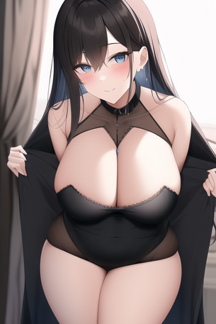 【画像】『童貞を殺す服』をノベルAIに描かせてみた。