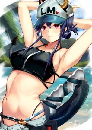 【二次元】腋が見えている美少女達のエロ画像 Part.8 50枚
