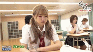 【AV画像GIF】松本いちか 学校の様々な場所で緊縛されるスレンダーギャルJK 21枚