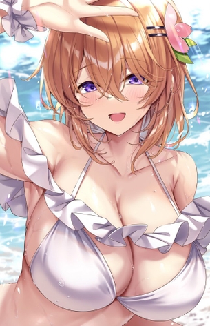 【非エロ】巨乳な女の子の二次画像【微エロ】 　その５