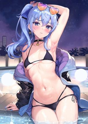 【二次】水着女子画像　その７３