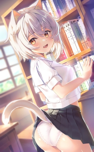 【非・微エロ】無邪気な猫耳美少女の二次画像詰め合わせ その１１