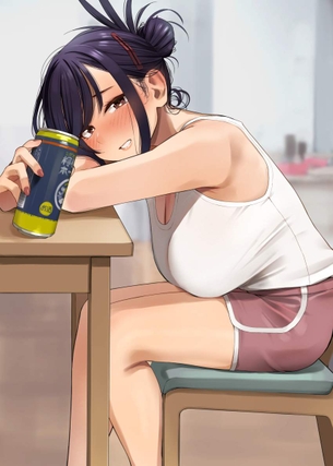 【ＯＫサイン】酔っ払ってセックスしたそうにしてる女子の二次エロ画像
