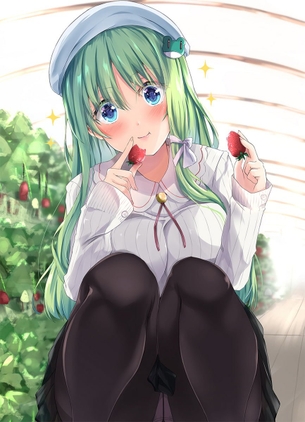 【非・微エロ】木曜日の緑髪美少女画像まとめ　その３８