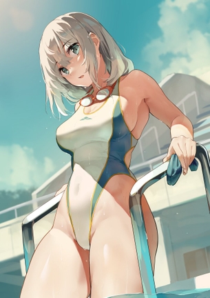 【二次】競泳水着を着た女の子の画像　その１８