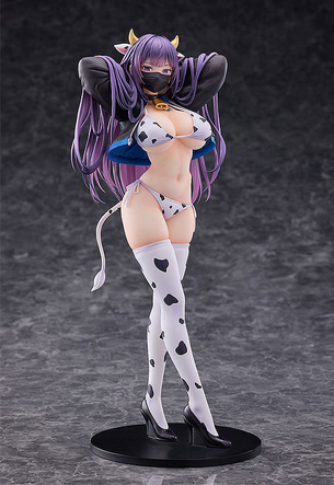 【画像】おっぱいがデカすぎる「乳牛」さん、エッチなフィギュアになってしまう