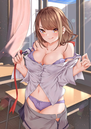えっちな下着が見えちゃってるｱｶﾝ少女の二次元エロ画像。