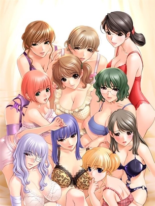 【乱交】大勢でエッチしてる二次元エロ画像＆イラスト Part37