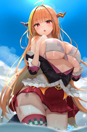 【二次】ホロライブのげぼかわドラゴン、桐生ココさんのガチ恋画像