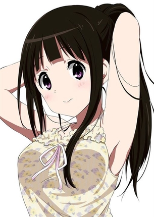 【黒髪】真面目そうな黒髪少女の二次元エロ画像＆イラスト Part34