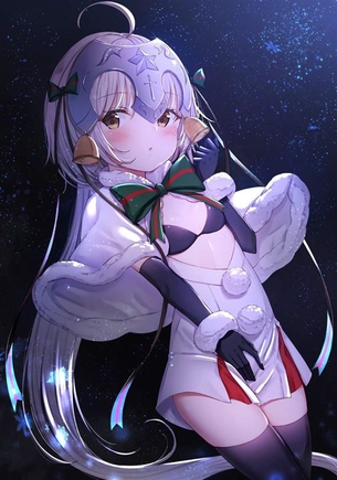 【Fate/Grand Order(FGO)】ジャンヌ・ダルク・オルタ・サンタ・リリィ 二次元エロ画像＆イラスト Part1