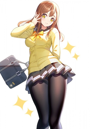 【二次】タイツやパンストが標準装備なキャラの画像【脚フェチ】