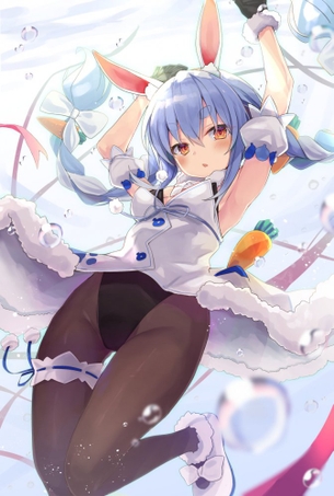【二次】タイツを履いてるホロライブ所属タレントの可愛い画像
