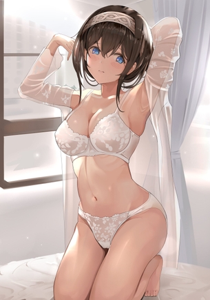 【二次】細かい描き込みが綺麗なおパンツ様に見惚れてしまう画像
