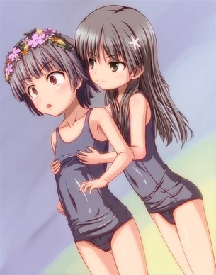 【スクール水着】スク水姿がえっちな女の子の二次元エロ画像＆イラスト Part19