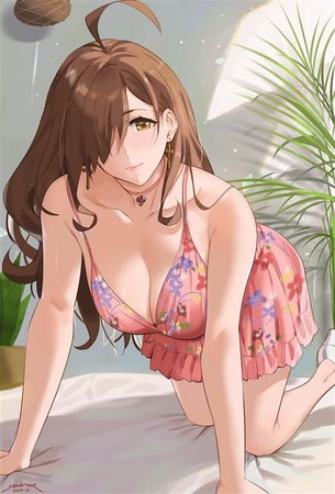 【片目隠れ】厨ニちっくな片目を隠した女の子の二次元エロ画像＆イラスト Part03