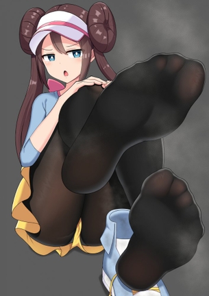 【二次】濃厚なニオイが漂ってそうなパンストタイツ足裏画像