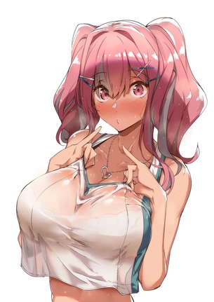 【ニオイフェチ】汗でムワムワでイイ匂いがしてそうな女の子の二次画像