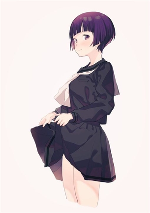 【制服】制服美少女の二次元エロ画像＆イラスト Part82